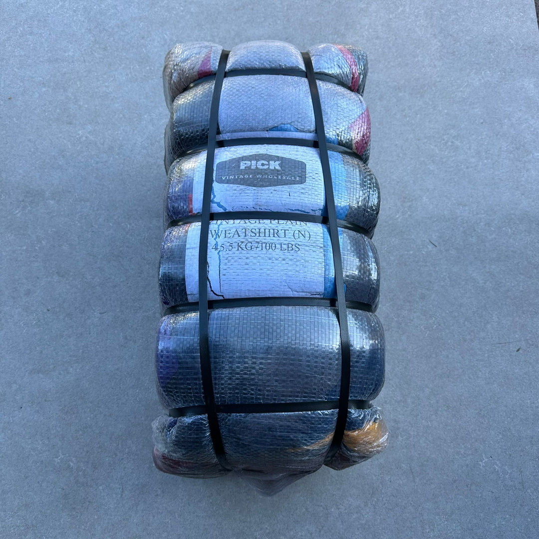 SALE! Unopened 45.5kg Bale of Plain sweatshirts