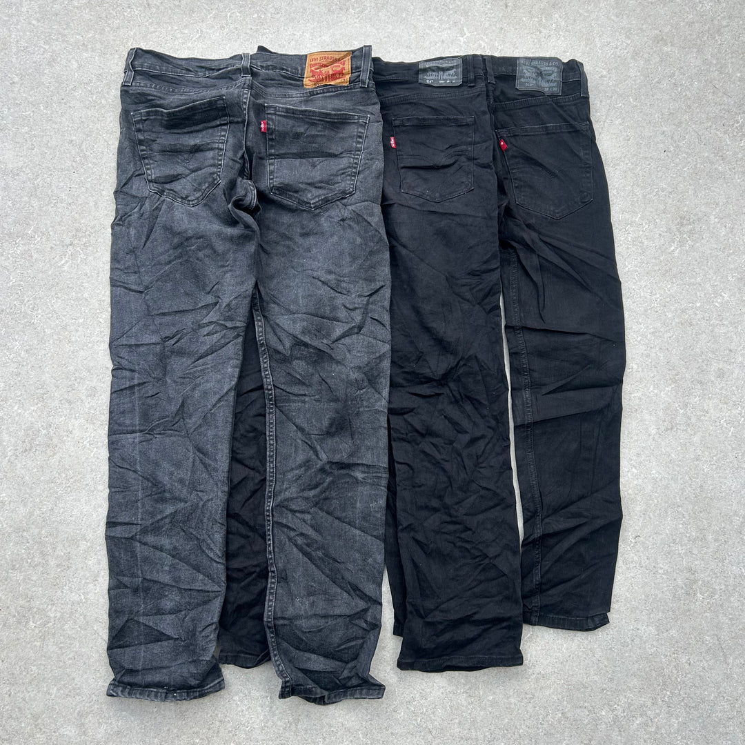 10 Levi’s Black Mix Code Jeans - Reseller Box