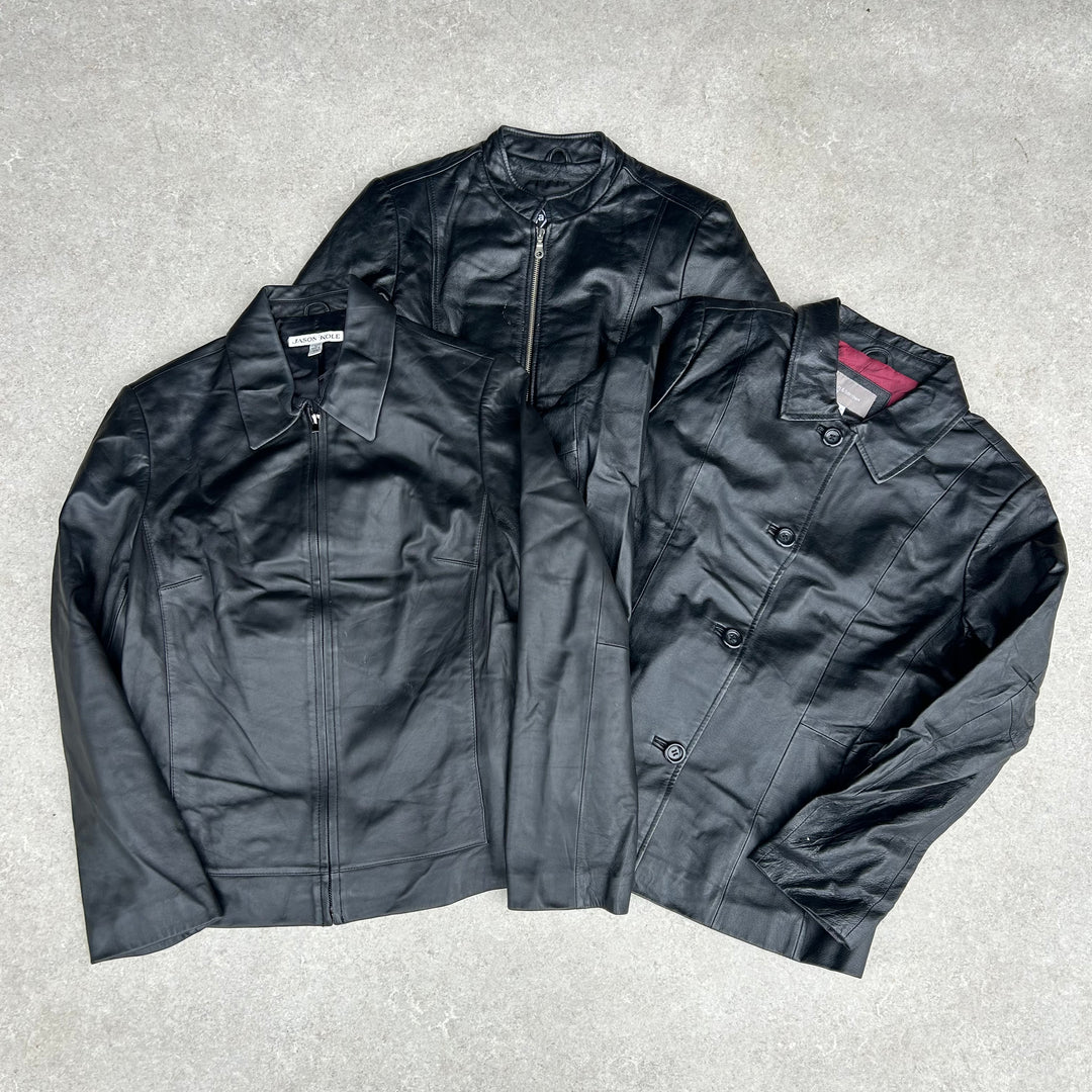 10 Y2K Leather Jacket - Reseller Box
