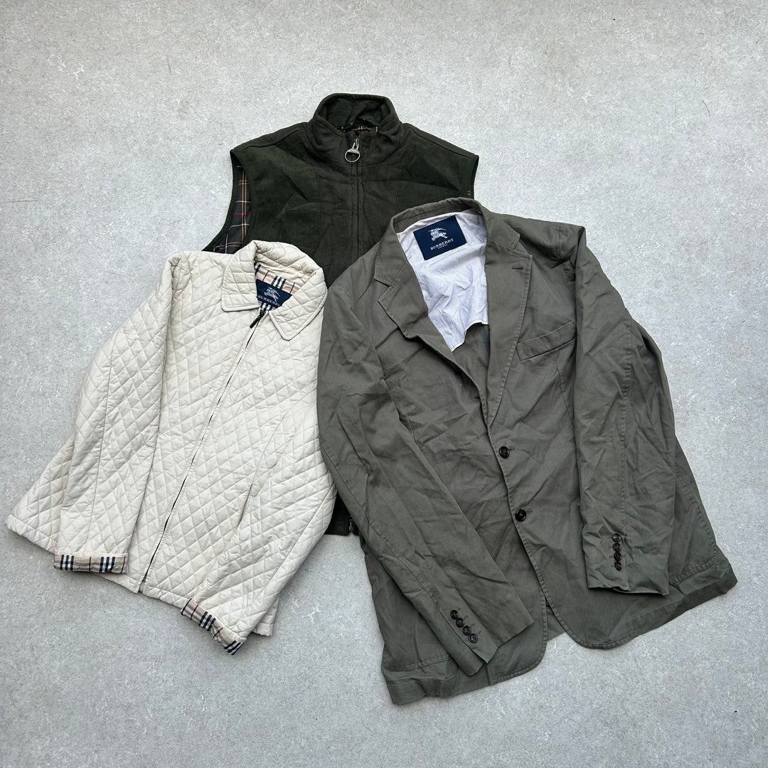 10 Piece Burberry/Barbour Mix - Reseller Box