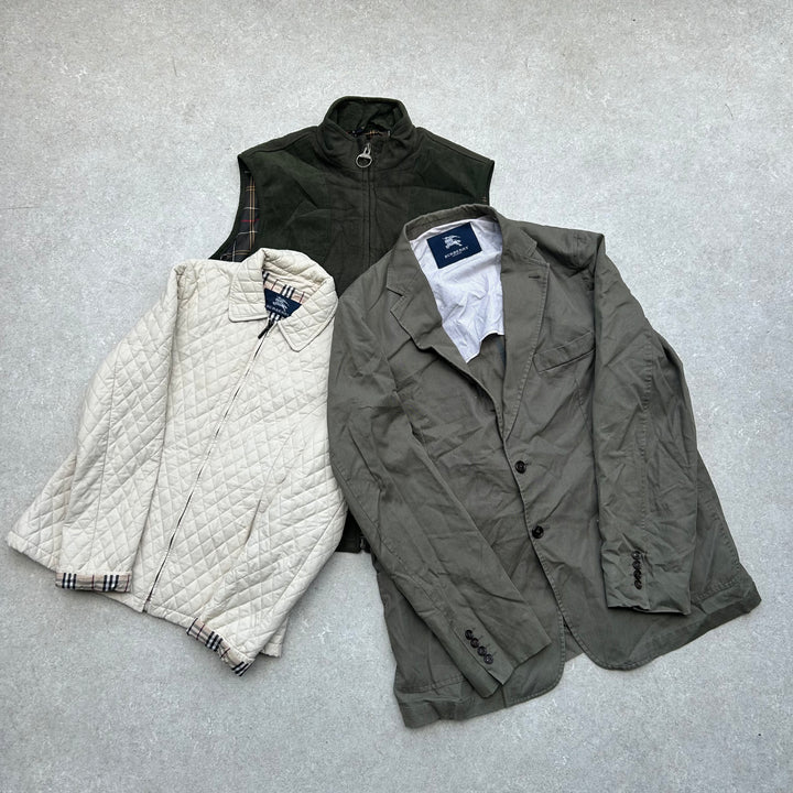10 Piece Burberry/Barbour Mix - Reseller Box
