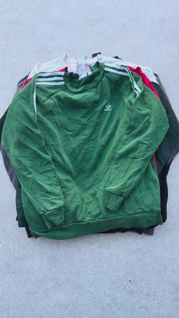 10 Adidas Sweatshirts - Reseller Box