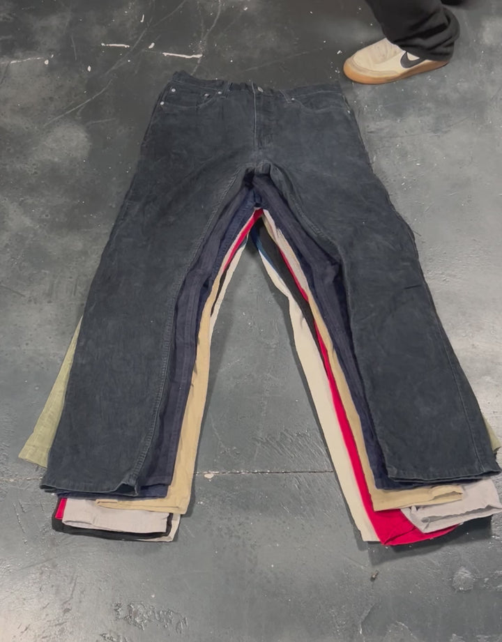 10 x Branded Cord Trousers
