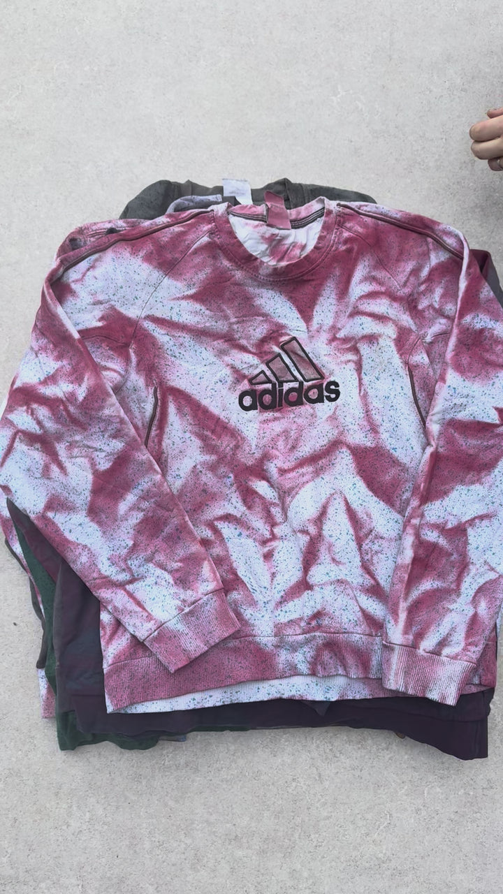 10 Acid Wash Branded Sweatshirts - Reseller Box