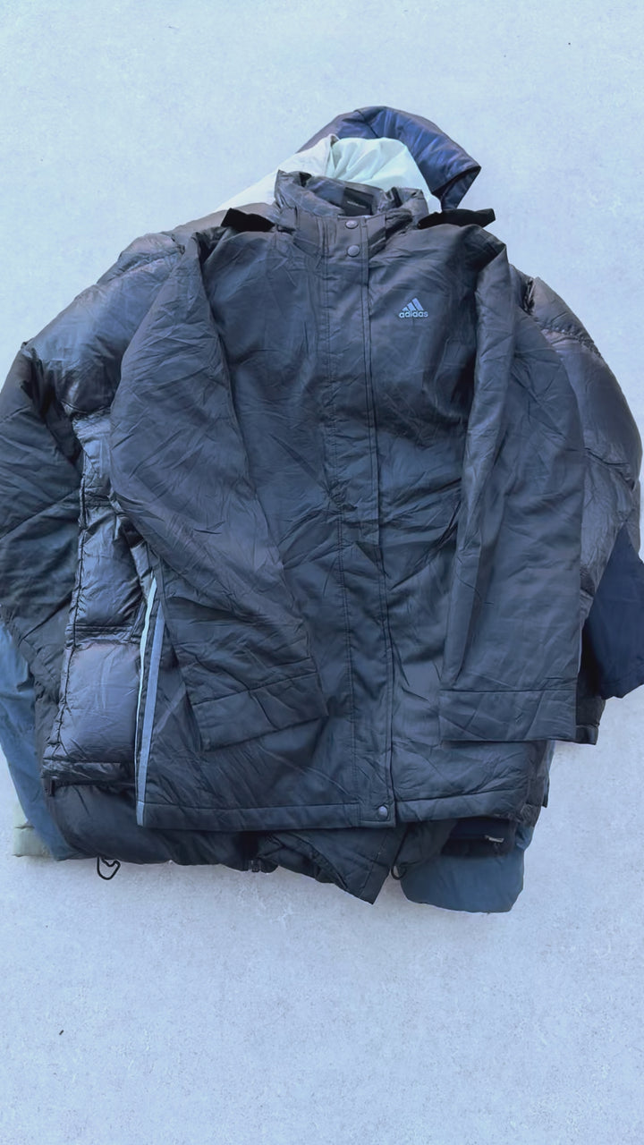 10 Nike and Adidas Puffer Jackets - Reseller Box
