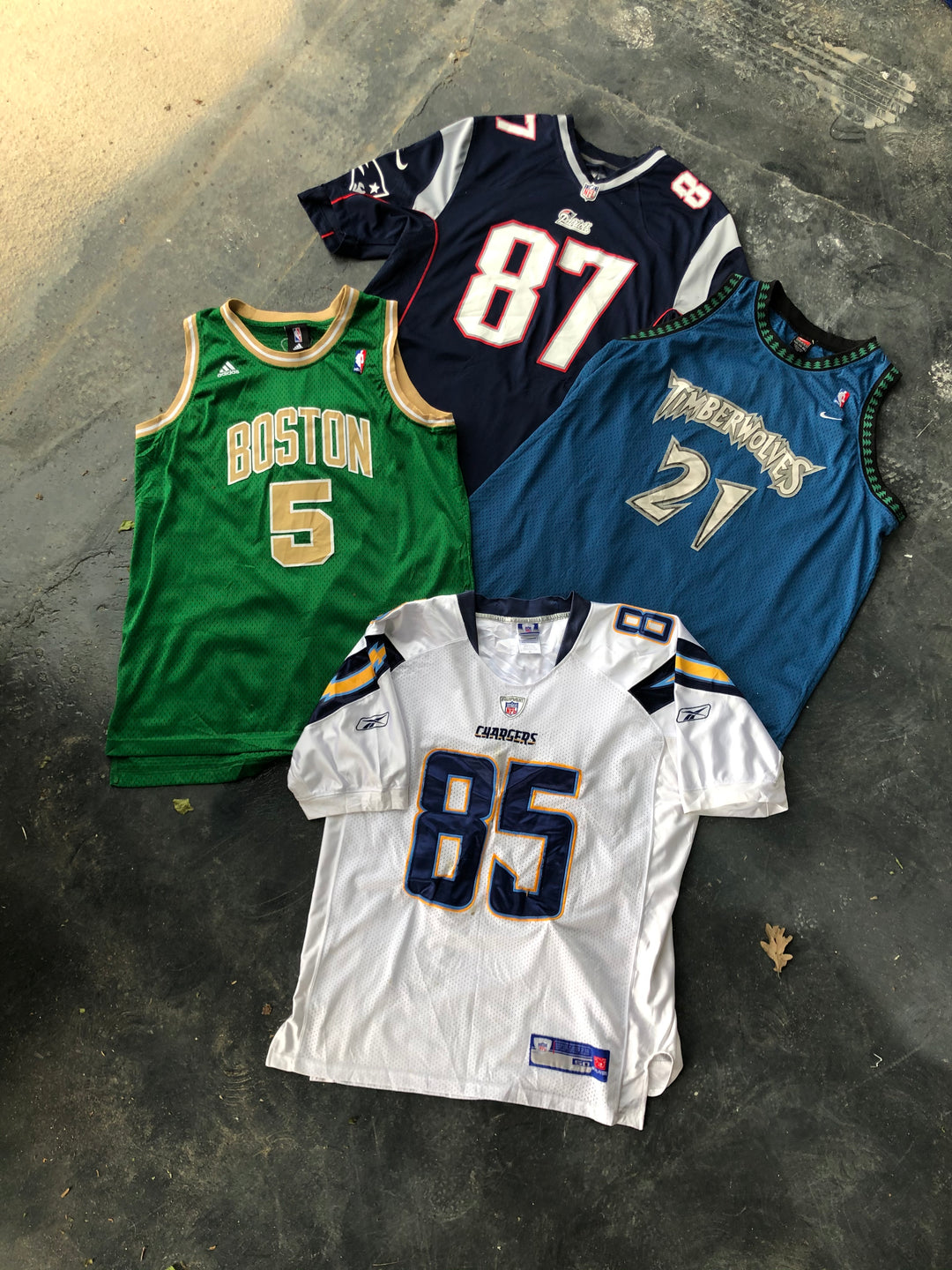 10 x Sports Jerseys
