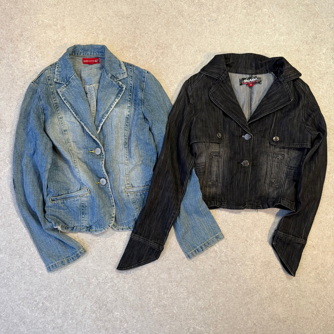 Unopened Bale of Y2K Denim Jackets