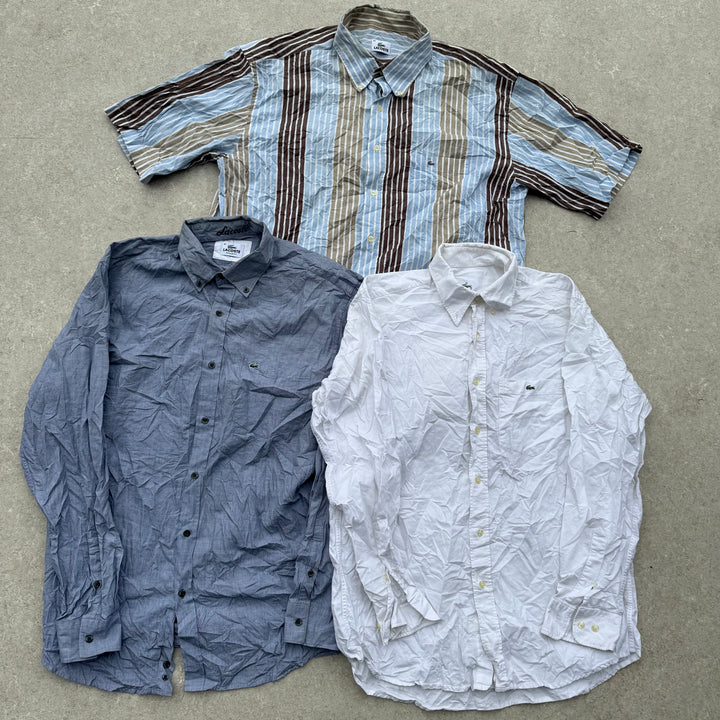 Unopened Bale of Lacoste/Tommy Shirts