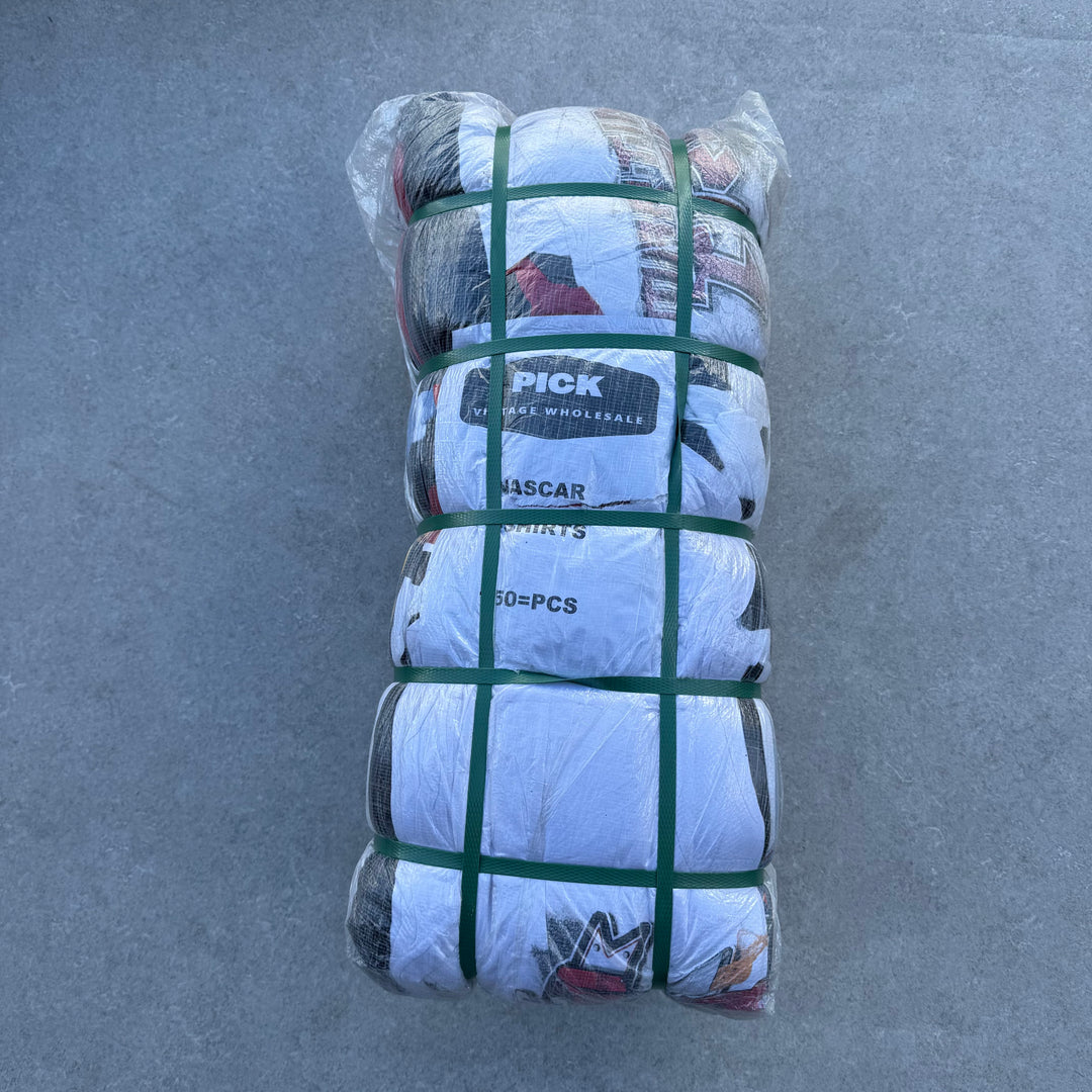 Unopened Bale of Nascar T-Shirts - 150 PCS