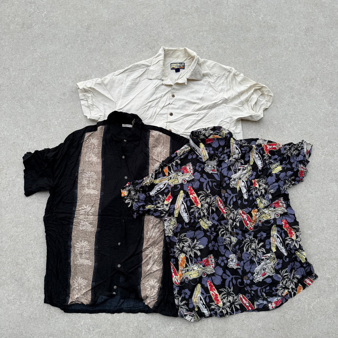 Unopened Bale of Hawaiian Shirts