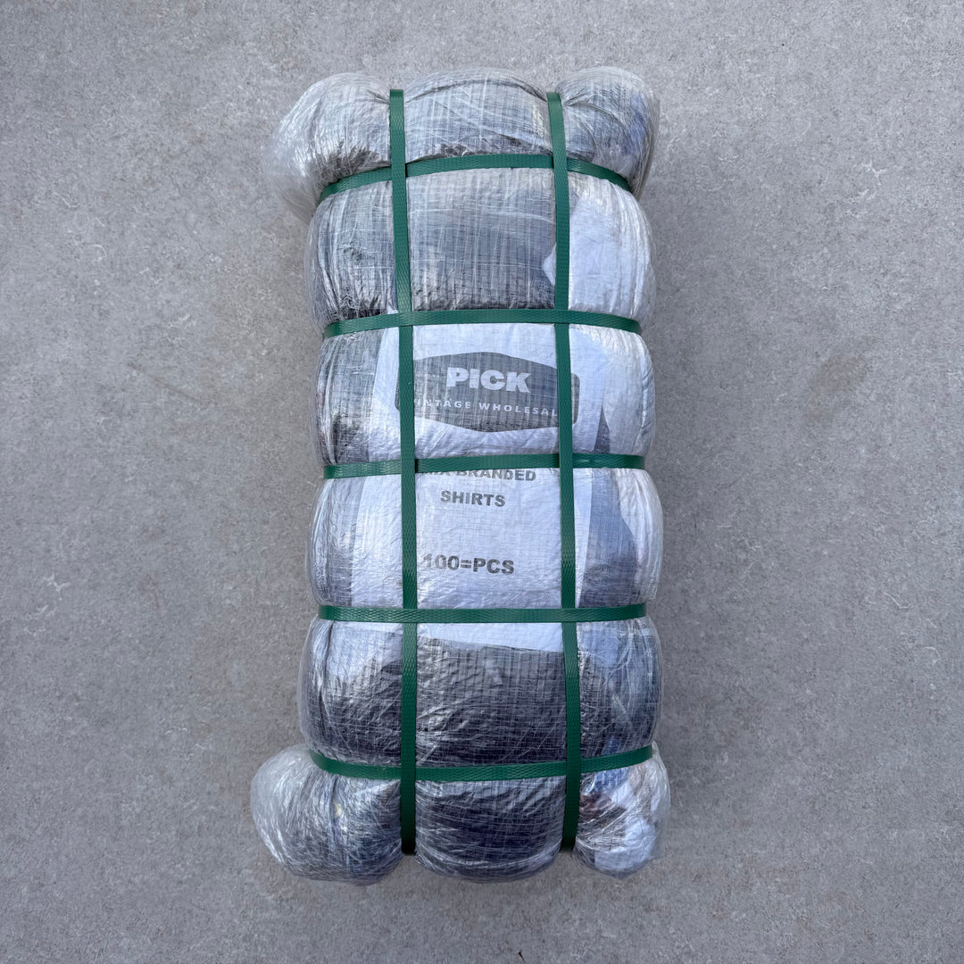 Unopened Bale of Mix Branded Shirts - 100 PCS