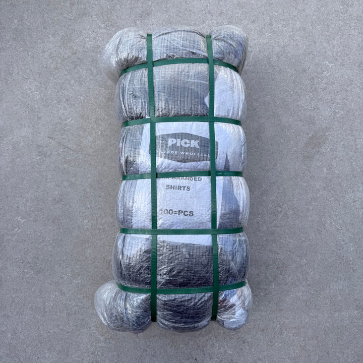 Unopened Bale of Mix Branded Shirts - 100 PCS