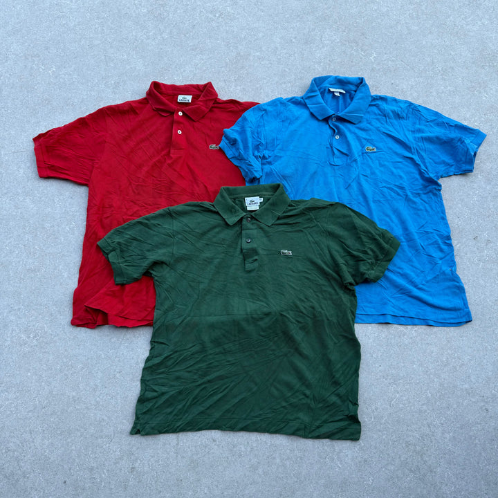 10 Lacoste Polo Shirts - Reseller Box