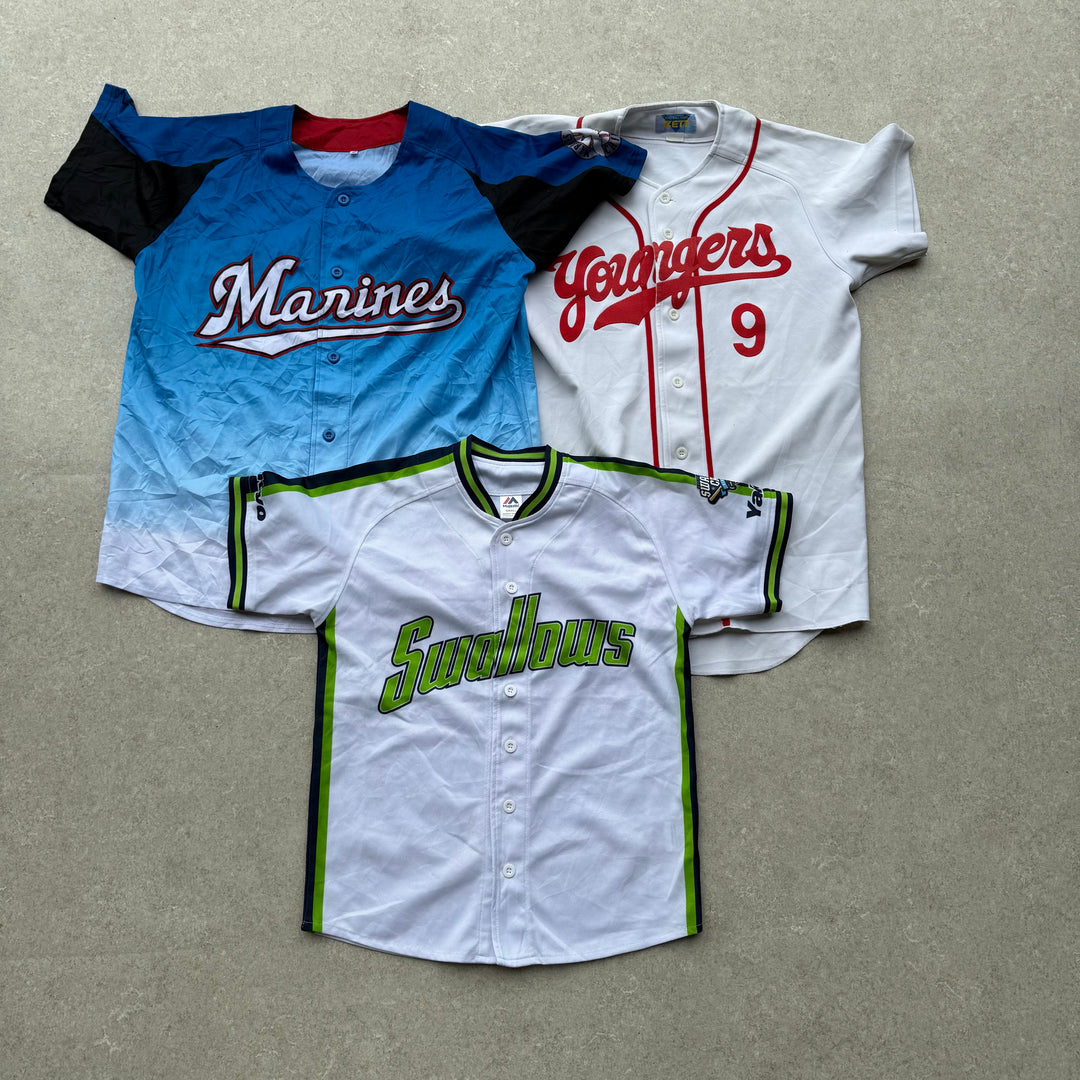 10 x Unbranded Sports Jerseys