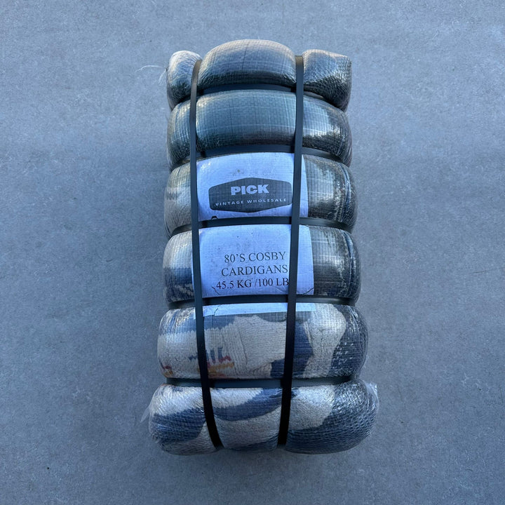Unopened Bale of 80's Cosby Cardigans