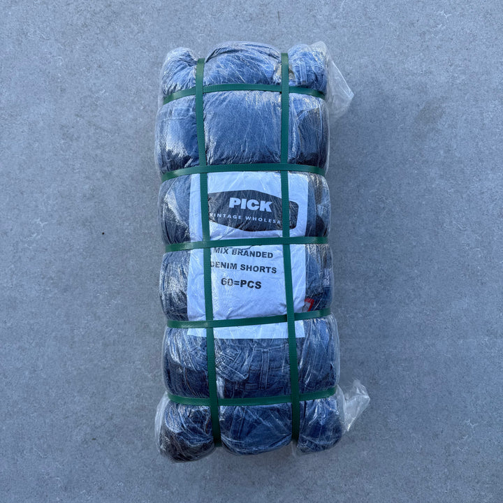 Unopened Bale of Branded Denim Shorts - 60 PCS