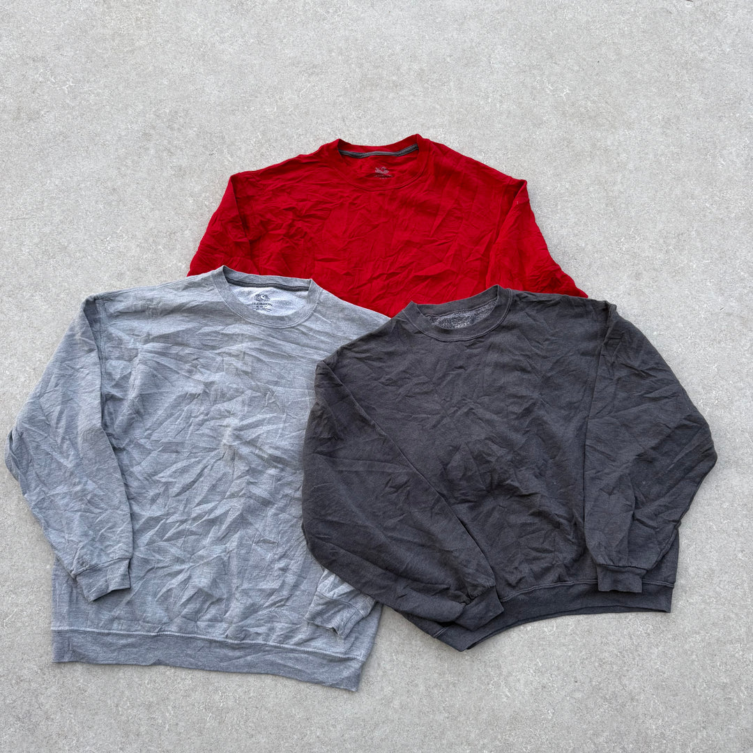 Unopened Bale of Plain Sweatshirts