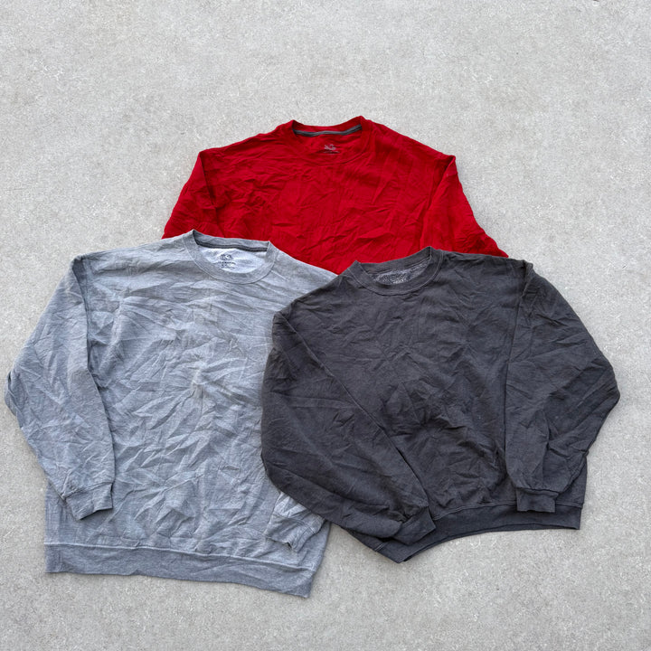 Unopened Bale of Plain Sweatshirts