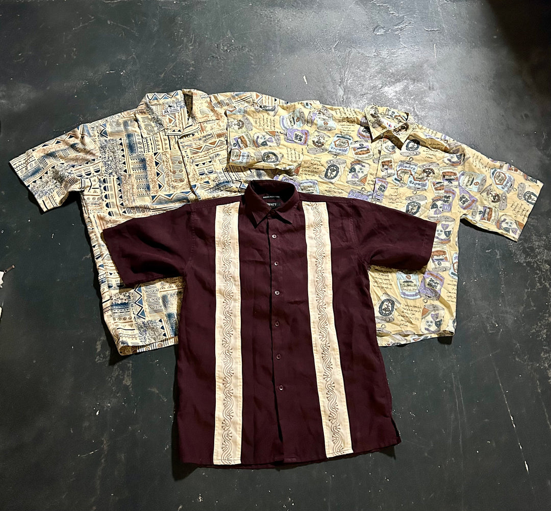 Unopened 45.5kg Bale of Pattern Shirts