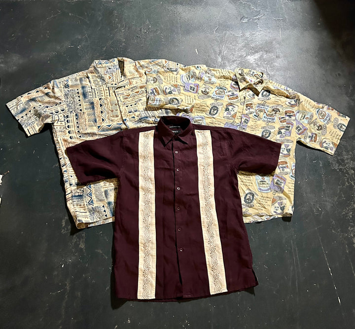 Unopened 45.5kg Bale of Pattern Shirts
