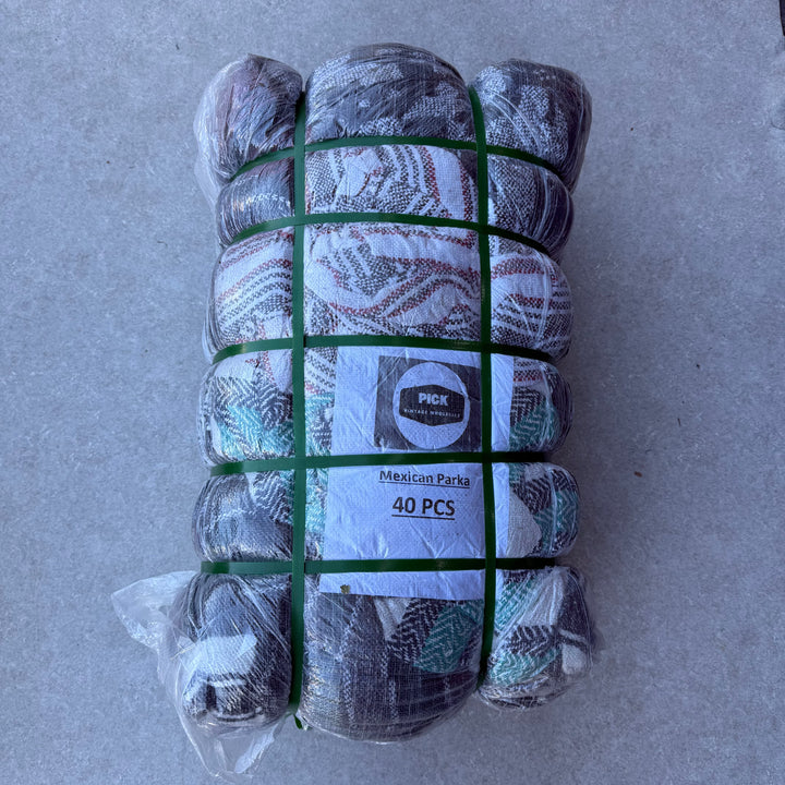 Unopened Bale of Mexican Hoodies