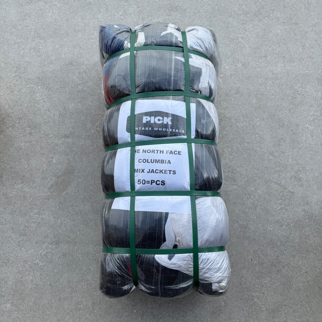 Unopened Bale of The North Face/Columbia Jackets - 50PCS