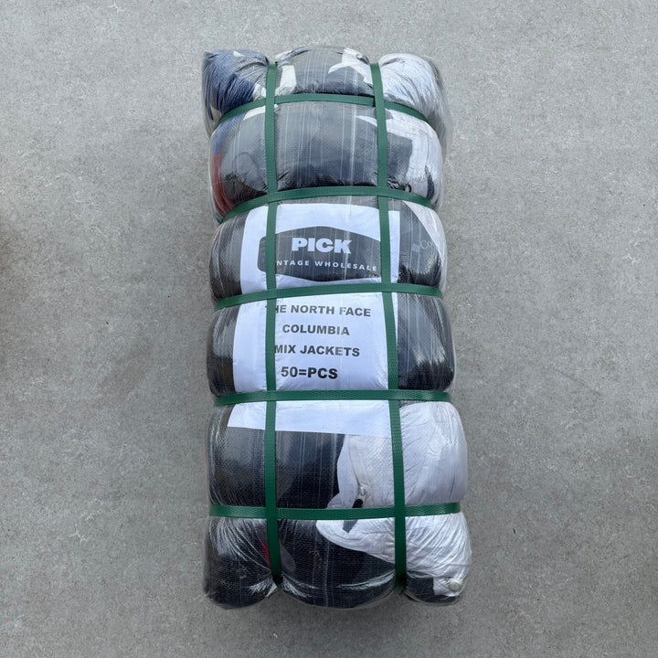 Unopened Bale of The North Face/Columbia Jackets - 50PCS