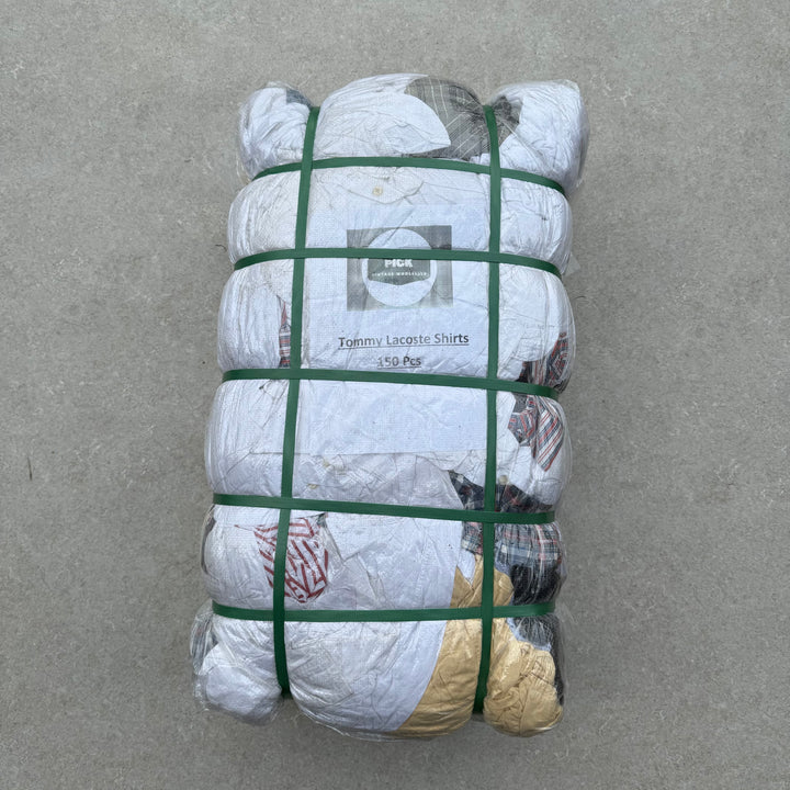 Unopened Bale of Lacoste/Tommy Shirts