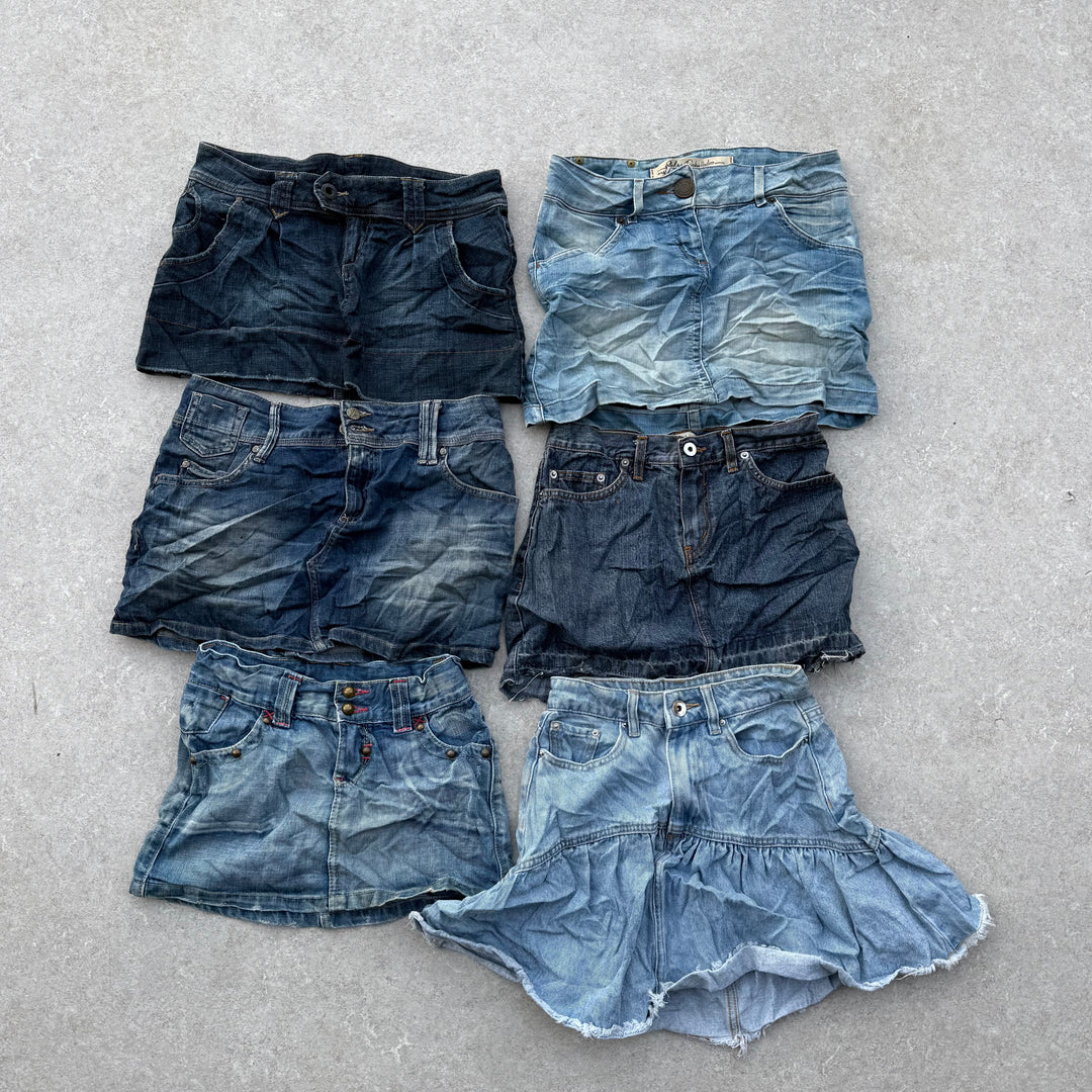 Unopened Bale of Y2K Mini Skirts