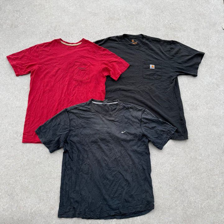 Unopened Bale of Branded T-Shirts