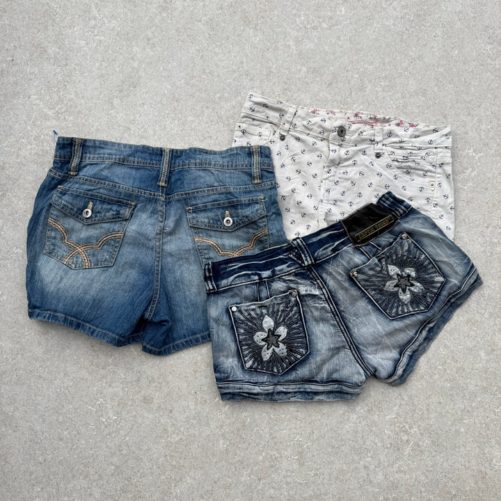 10 x Y2K Mini Shorts