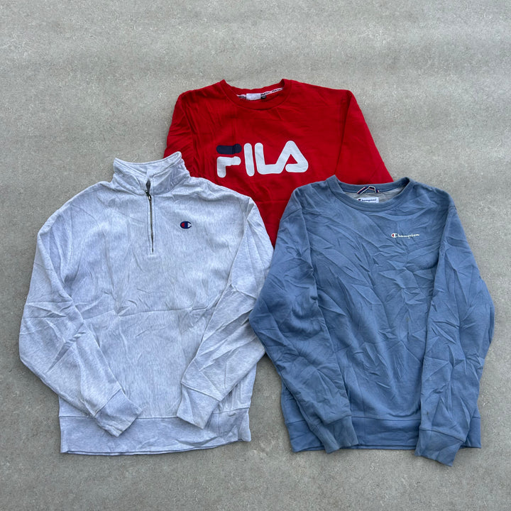 10 Champion/Fila Sweatshirts - Reseller Box