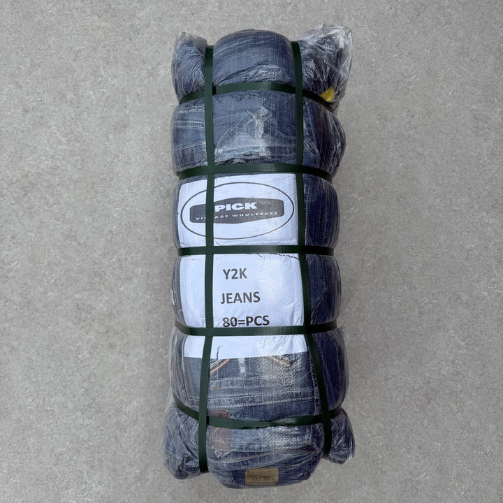 Unopened Bale of Y2K Jeans