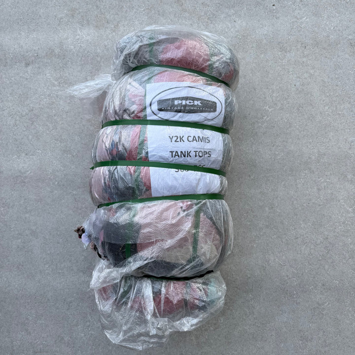 Unopened Bale of Y2K Cami/Tank Tops - 300pcs