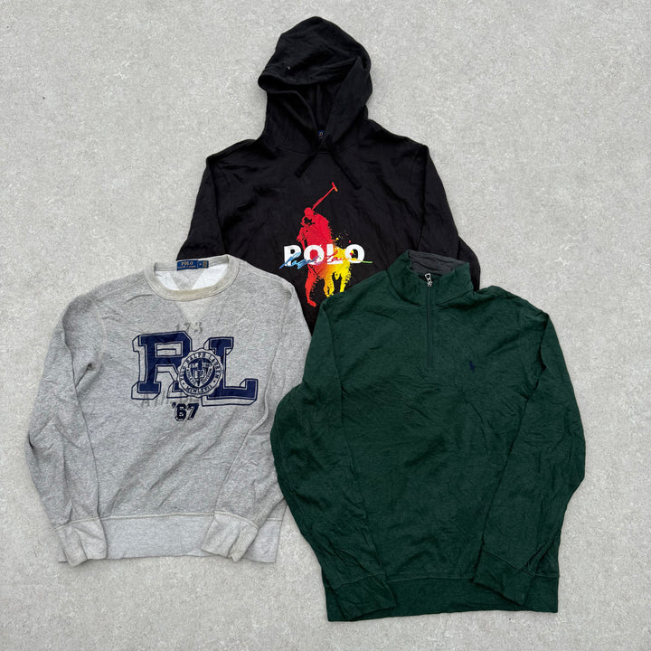 11 Ralph Lauren Sweatshirts/Hoodies - Reseller Box