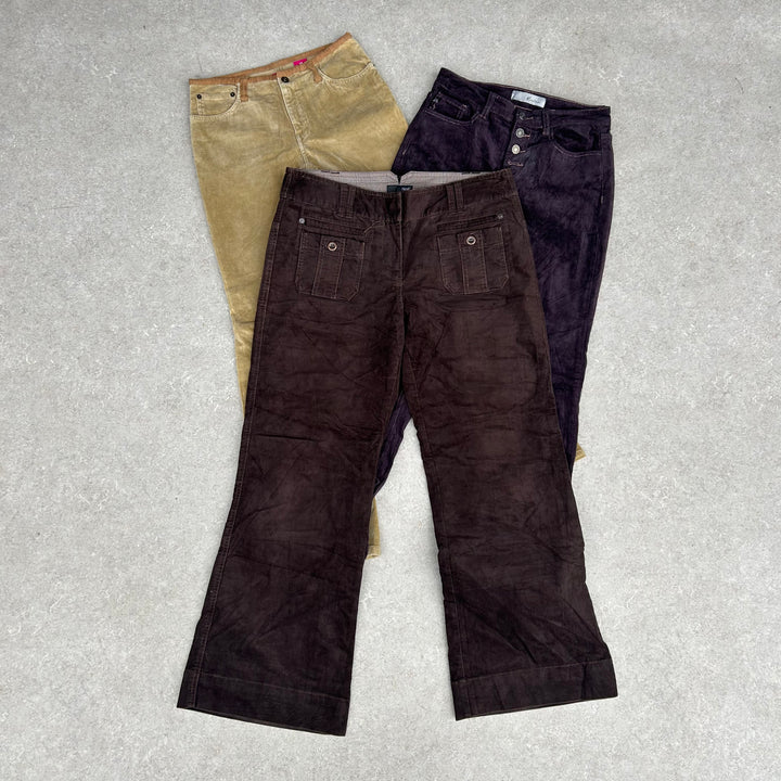 10 Y2K Cord Trousers - Reseller Box