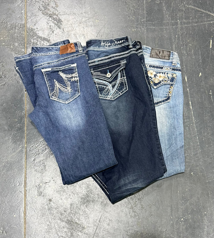 10 Piece Y2K Jeans Bundle