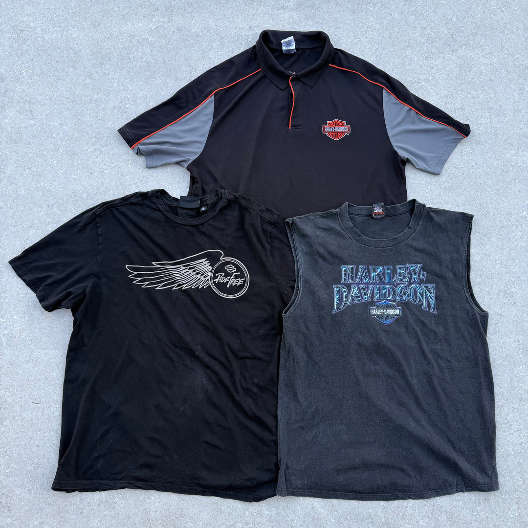 Unopened Bale of Harley Davidson T-Shirts - 133 PCS