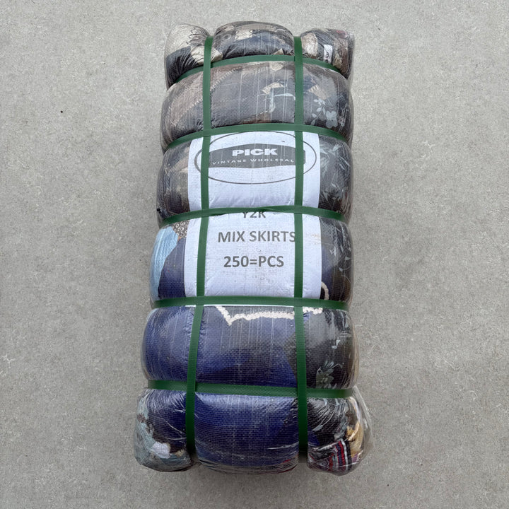 Unopened Bale of Y2K Mixed Skirts - 250pcs