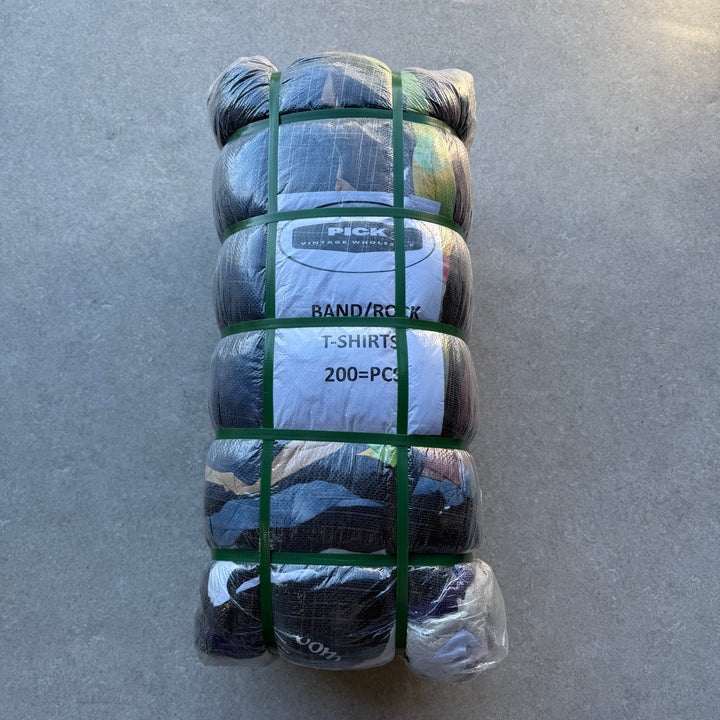 Unopened Bale of Band T-Shirts - 200pcs