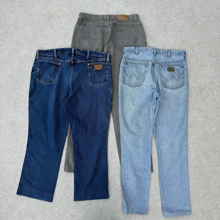 10 x Lee and Wrangler Jeans
