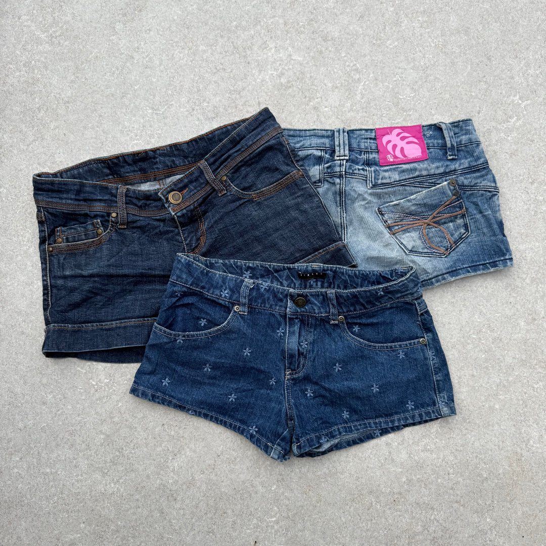 10 x Y2K Mini Shorts