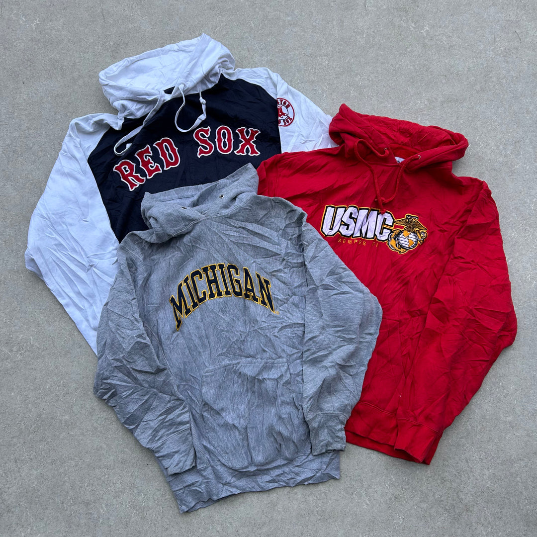 10 USA College Hoodies - Reseller Box