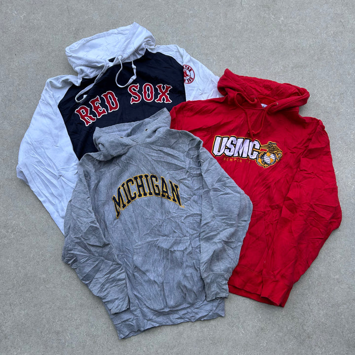10 USA College Hoodies - Reseller Box