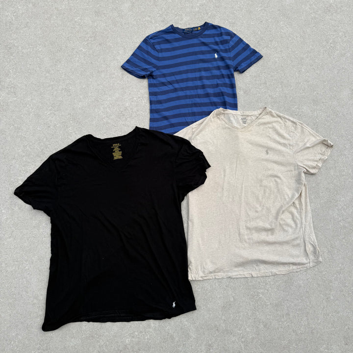 Unopened Bale of Ralph Lauren T-Shirts - 150 PCS