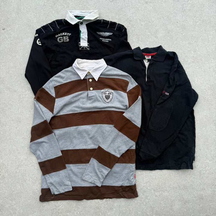 Unopened Bale of Unbranded Rugby Shirts - 120pcs