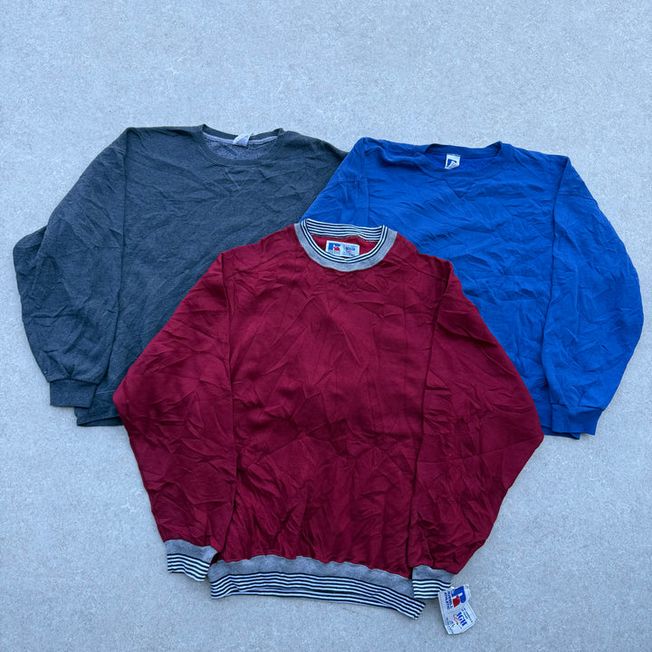 10 Russell Athletic Blank Sweatshirts - Reseller Box