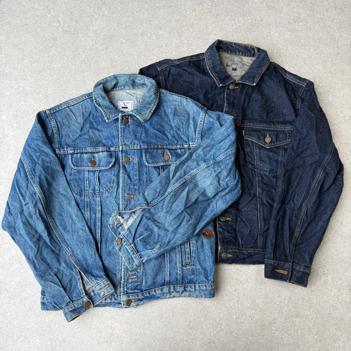 10 x Unbranded Denim Jackets