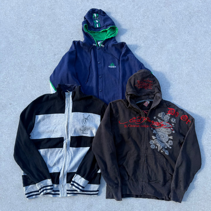 Unopened Bale of Full Zip Hoodies - 60pcs