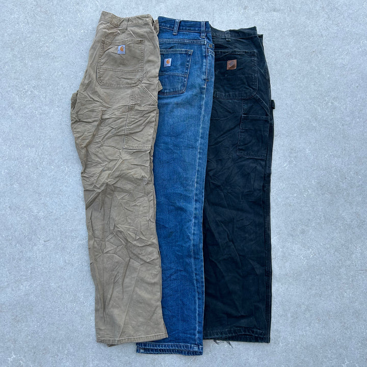 10x C grade Carhartt workwear Pants - Reseller Box